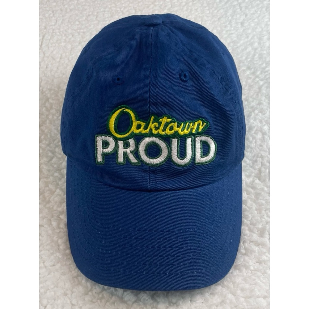 Blue/Yellow “Oaktown Proud” Oakland CA Baseball Cap